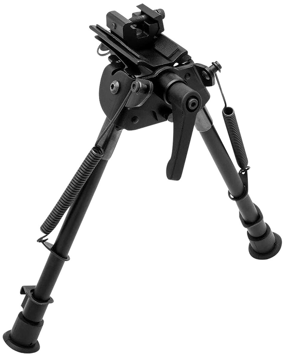 Truglo Tac-Pod Black Metal Pivot Bipod 6-9"