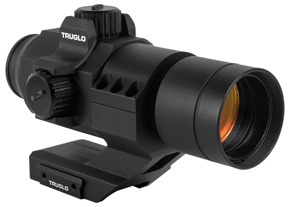 TruGlo IGNiTE 30mm 2 MOA Red Dot Sight Black Anodized with Cowitness Mount