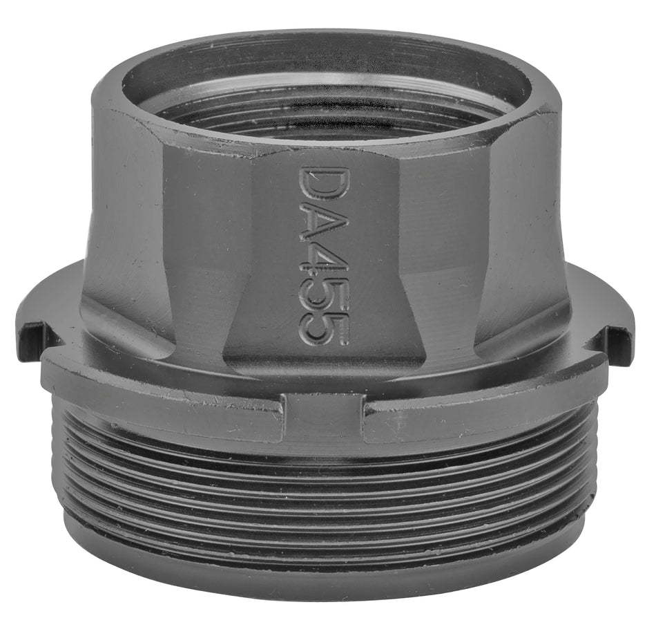 Dead Air DA455 Xeno Mounting Adapter 4140 Steel Black Nitride for Nomad and Compatible Silencers