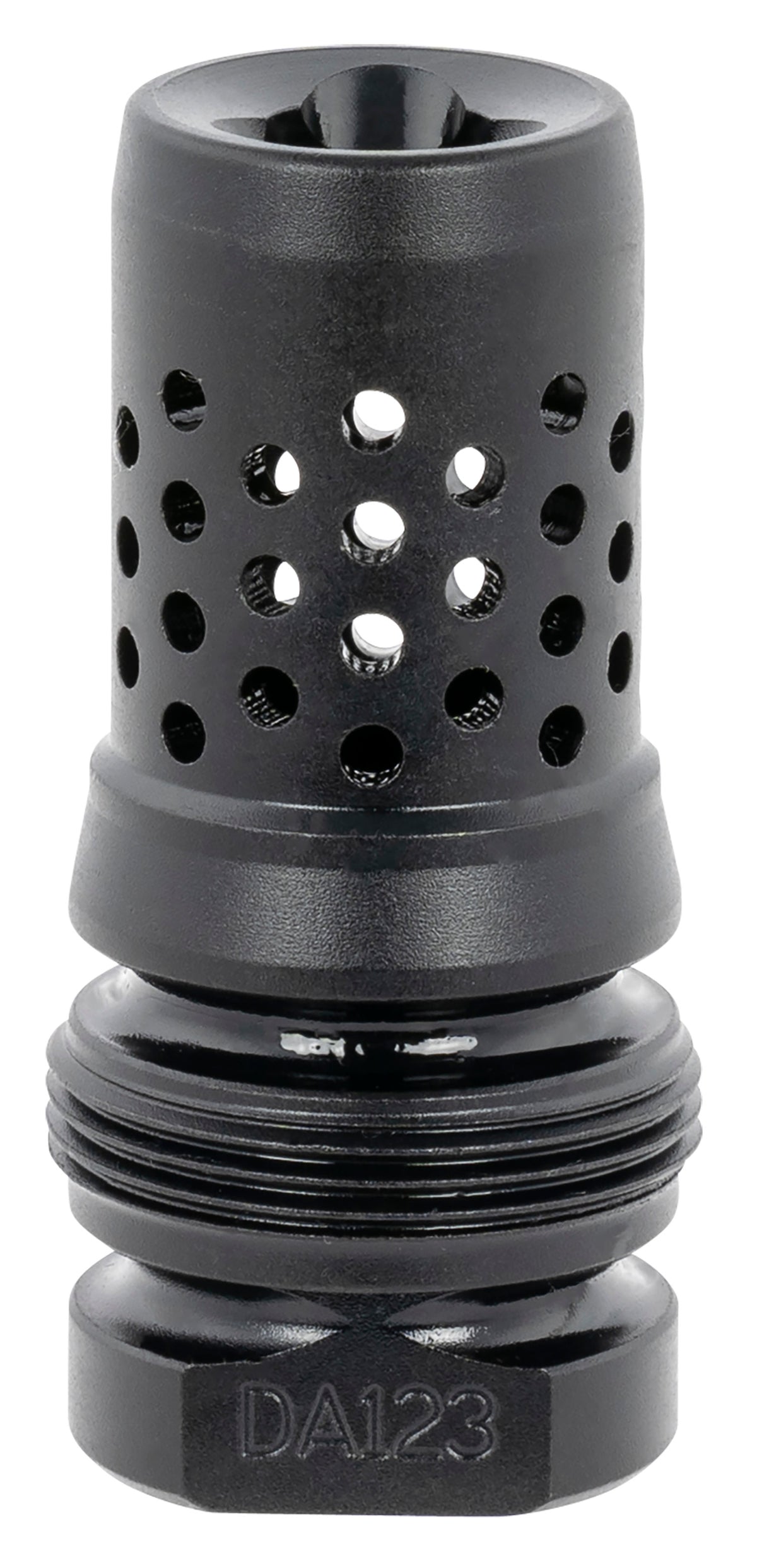 Dead Air DA123 Xeno Brake 1/2"-28 Threads Black Nitride 4140 Steel Omni-Directional