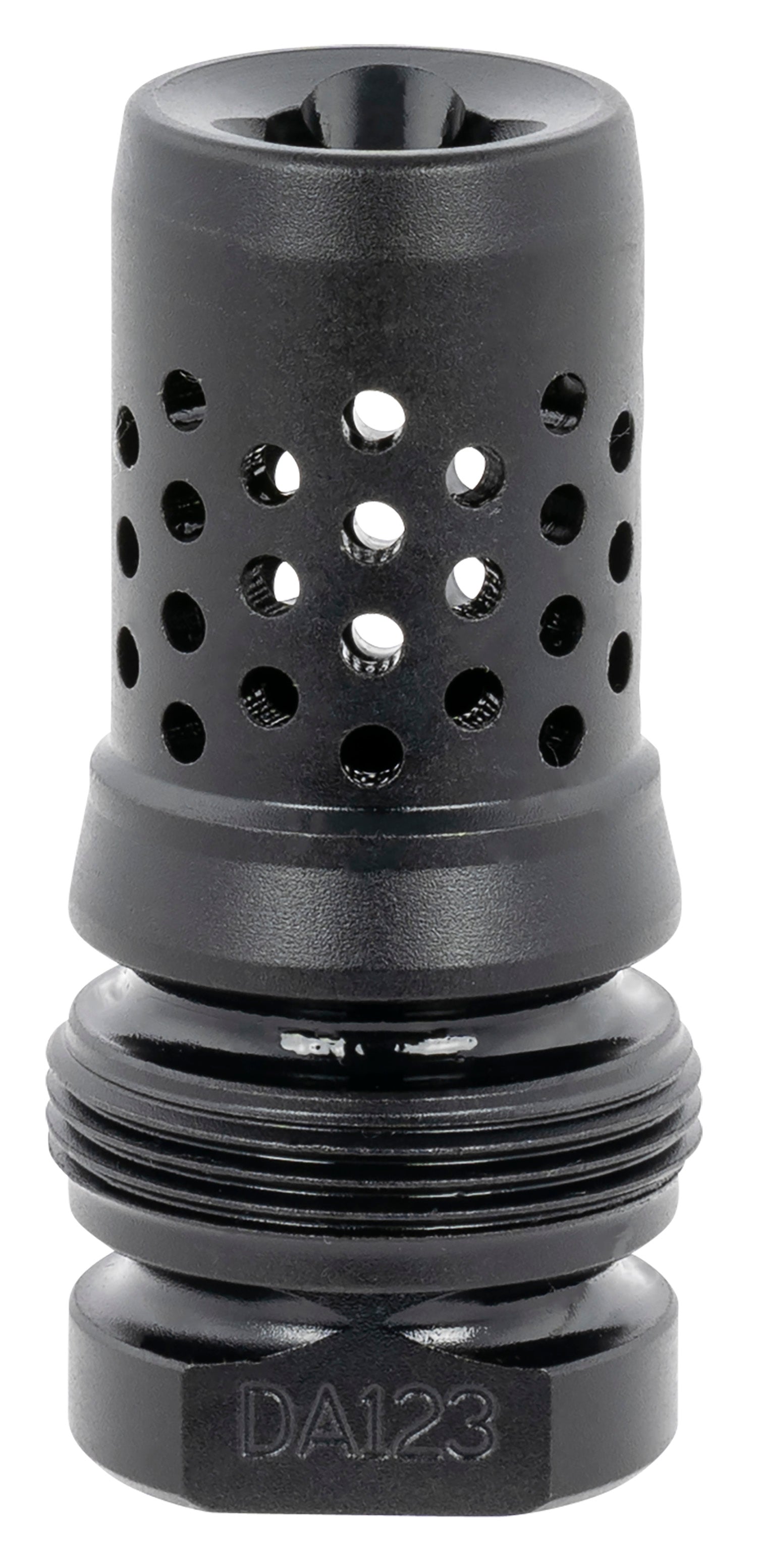 Dead Air DA123 Xeno Brake 1/2"-28 Threads Black Nitride 4140 Steel Omni-Directional