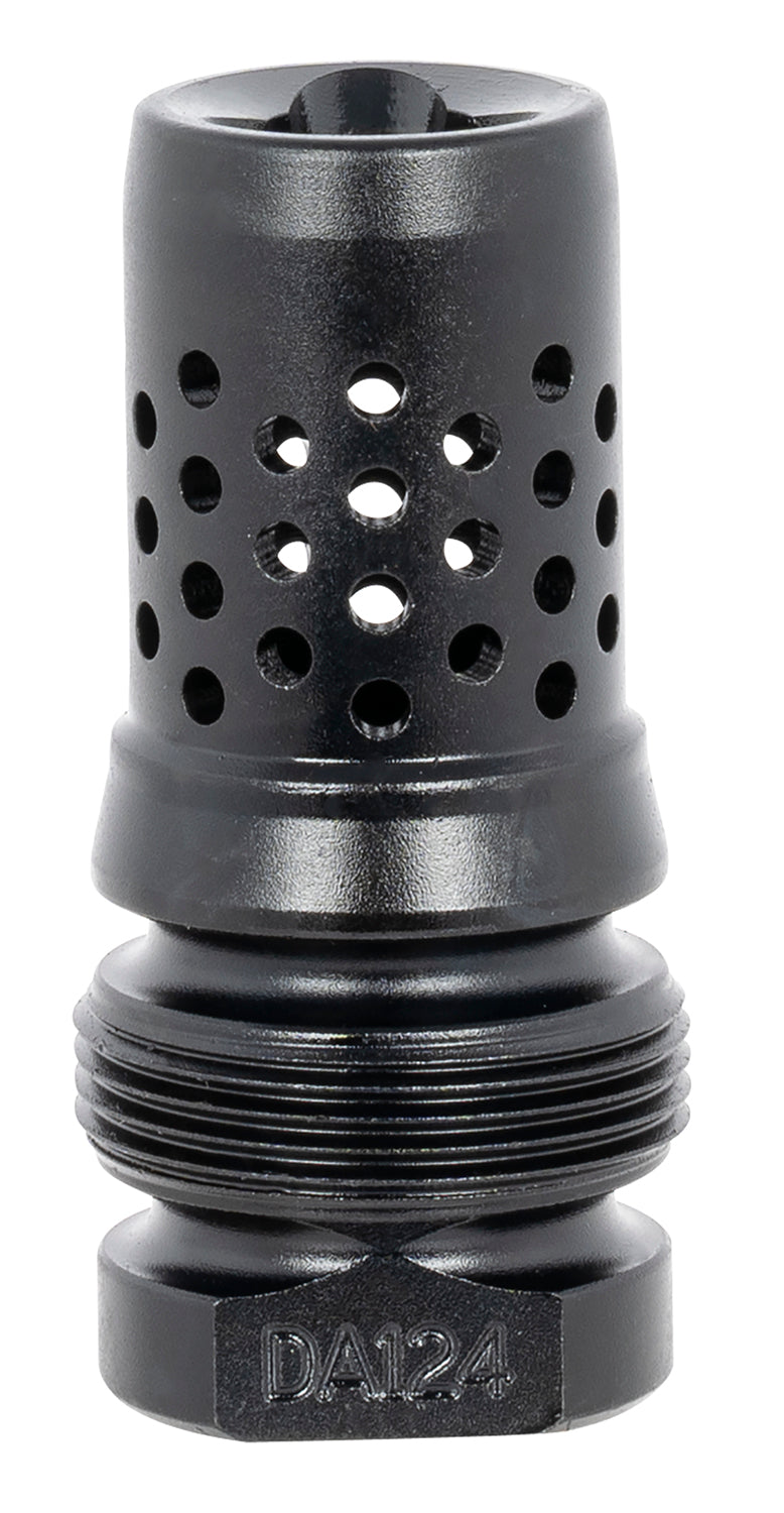 Dead Air DA124 Xeno Brake 5/8"-24 Threads Black Nitride 4140 Steel Omni-Directional