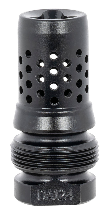 Dead Air DA124 Xeno Brake 5/8"-24 Threads Black Nitride 4140 Steel Omni-Directional