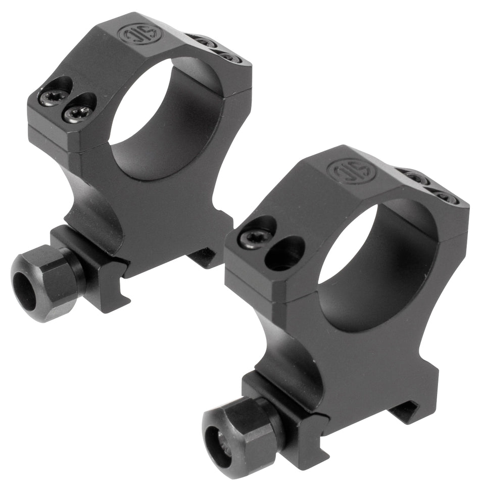 Sig Sauer Electro-Optics Alpha 1 Rings 35mm Extra High Profile Matte Black 0 MOA