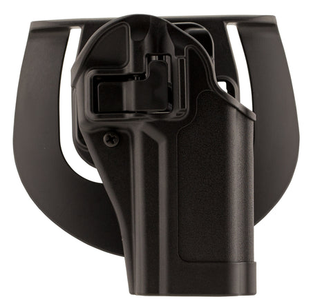 Blackhawk 410561BKR Serpa CQC Outside Waistband Holster Matte Black Polymer for Sig P250/P320 Right Hand