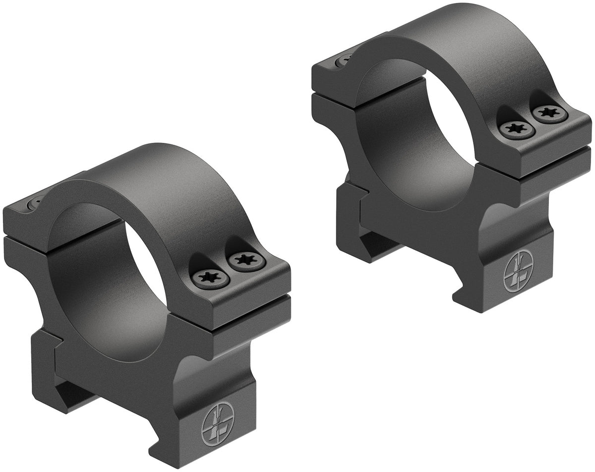 Leupold 180943 Open Range 1" Low Scope Rings Matte Black Aluminum Cross-Slot