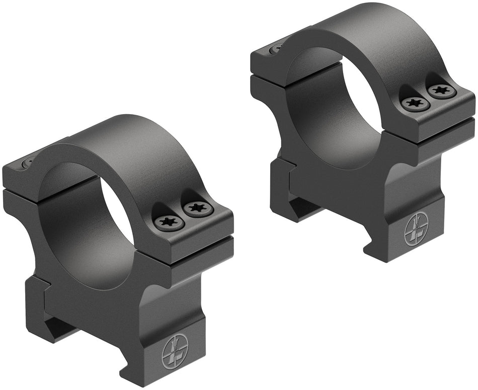 Leupold 180944 Open Range 1" Medium Scope Rings Matte Black Aluminum Cross-Slot