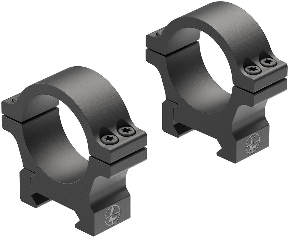 Leupold 180946 Open Range 30mm Low Scope Rings Matte Black Aluminum Cross-Slot