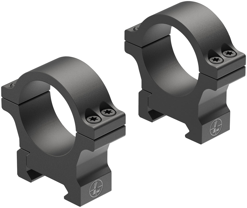 Leupold 180947 Open Range 30mm Medium Scope Rings Matte Black Aluminum Cross-Slot