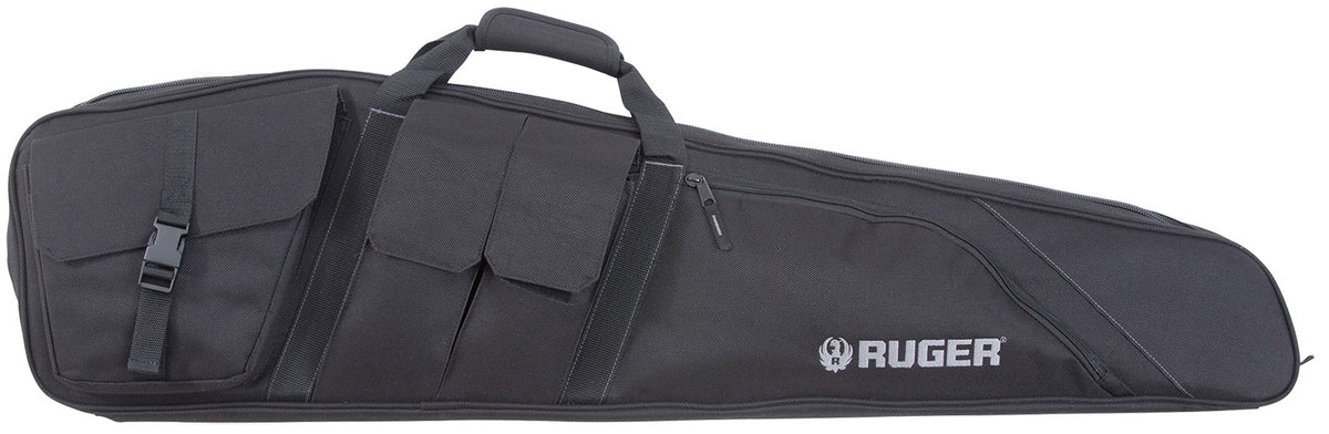 Ruger Defiance 42" Tactical Rifle Case Black Endura with Mag Pocket Lockable Zipper