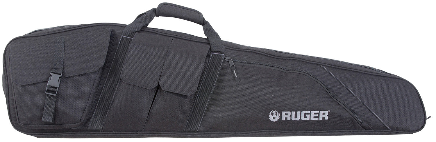 Ruger Defiance 42" Tactical Rifle Case Black Endura with Mag Pocket Lockable Zipper