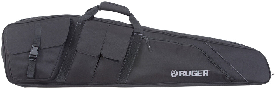 Ruger Defiance 42" Tactical Rifle Case Black Endura with Mag Pocket Lockable Zipper