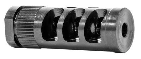 GrovTec G-Comp GTHM315 223 Cal Muzzle Compensator 1/2-28 Threads Black Nitride Steel Finish