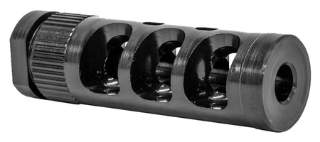 GrovTec G-Comp GTHM316 308 Cal Muzzle Compensator 5/8-24 Threads Black Nitride Steel