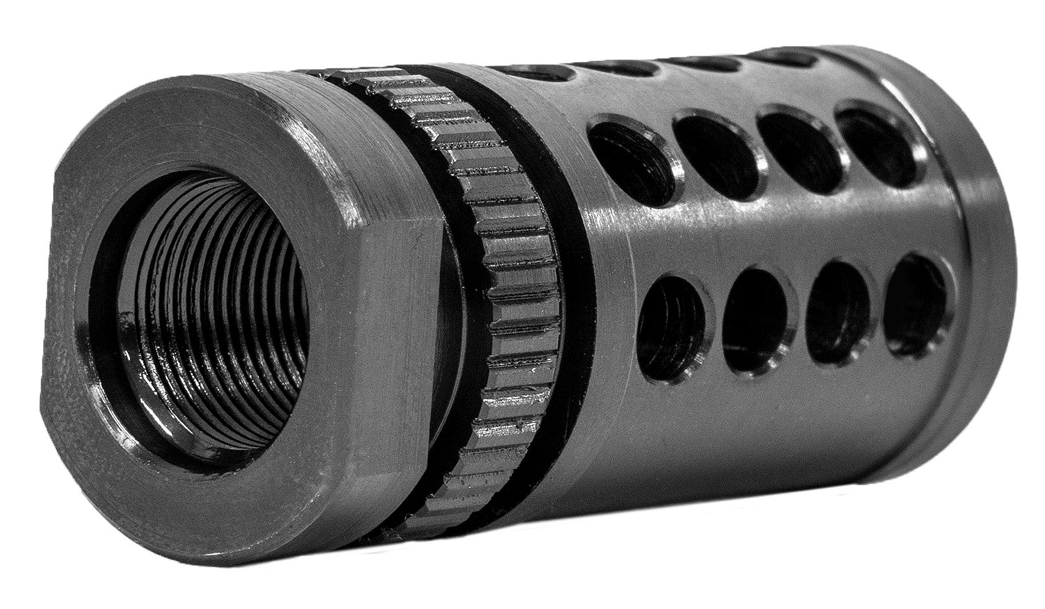 GrovTec G-Nite Flash Suppressor GTHM318 .308 Caliber 5/8"-24 tpi Black Nitride Finish