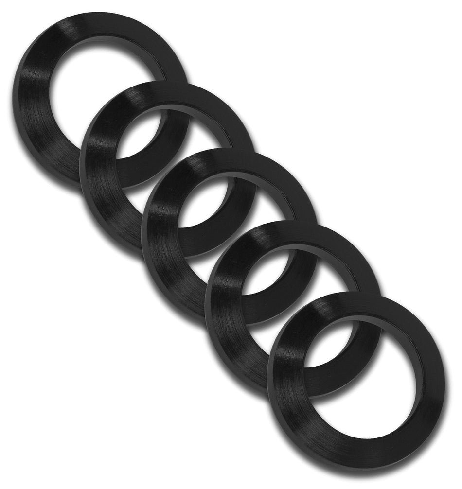 GrovTec GTHM320 308 Cal Crush Washer Black Nitride Steel 5/8"-24 tpi Rifle 5 Per Pack