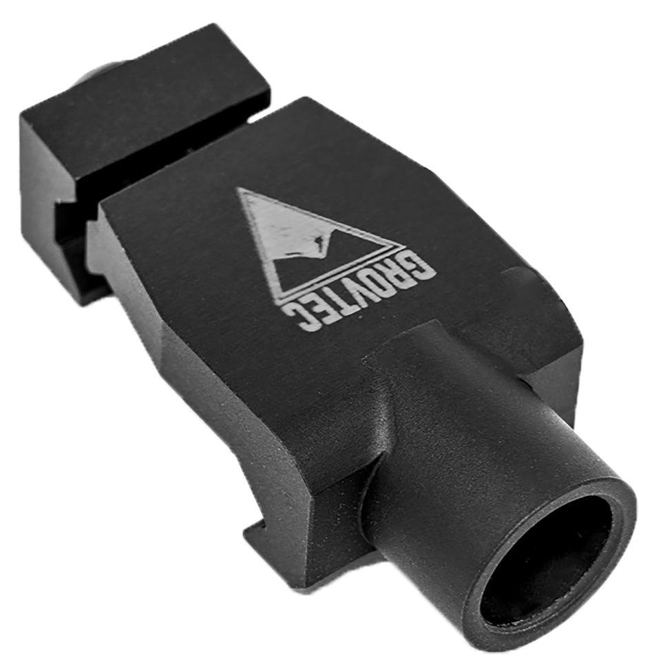 GrovTec GTSW322 Side Rider Push Button Sling Mount Base Black Anodized Aluminum