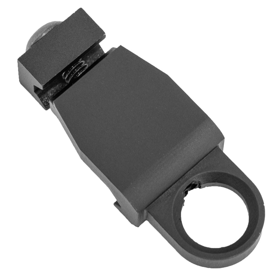 GrovTec GTSW323 Side Rider Snap Hook Loop Sling Mount Black Anodized Aluminum Rail
