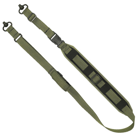 GrovTec QS 2-Point Sentinel Sling OD Green Adjustable for Rifle/Shotgun