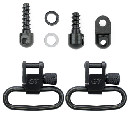 GrovTec GTSW313 Ruger 10/22 1.25" Black Phosphate Locking Swivel Set