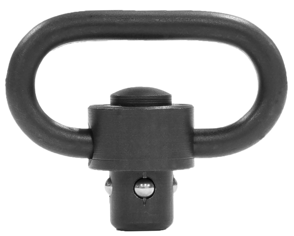 GrovTec GTSW314 1.25" Black Nitride Steel Heavy Duty Push Button Swivel