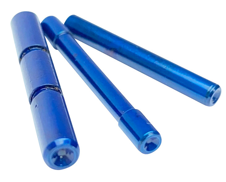Cross Armory 3 Pin Set Dimpled Compatible with Glock Gen1-3, Blue Steel