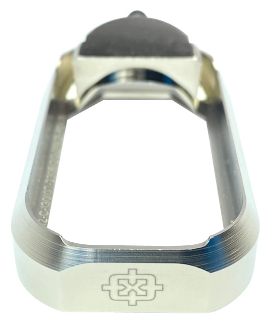 Cross Armory CRGFMWSV Silver Anodized Aluminum Flared Magwell - Glock Gen 1-3