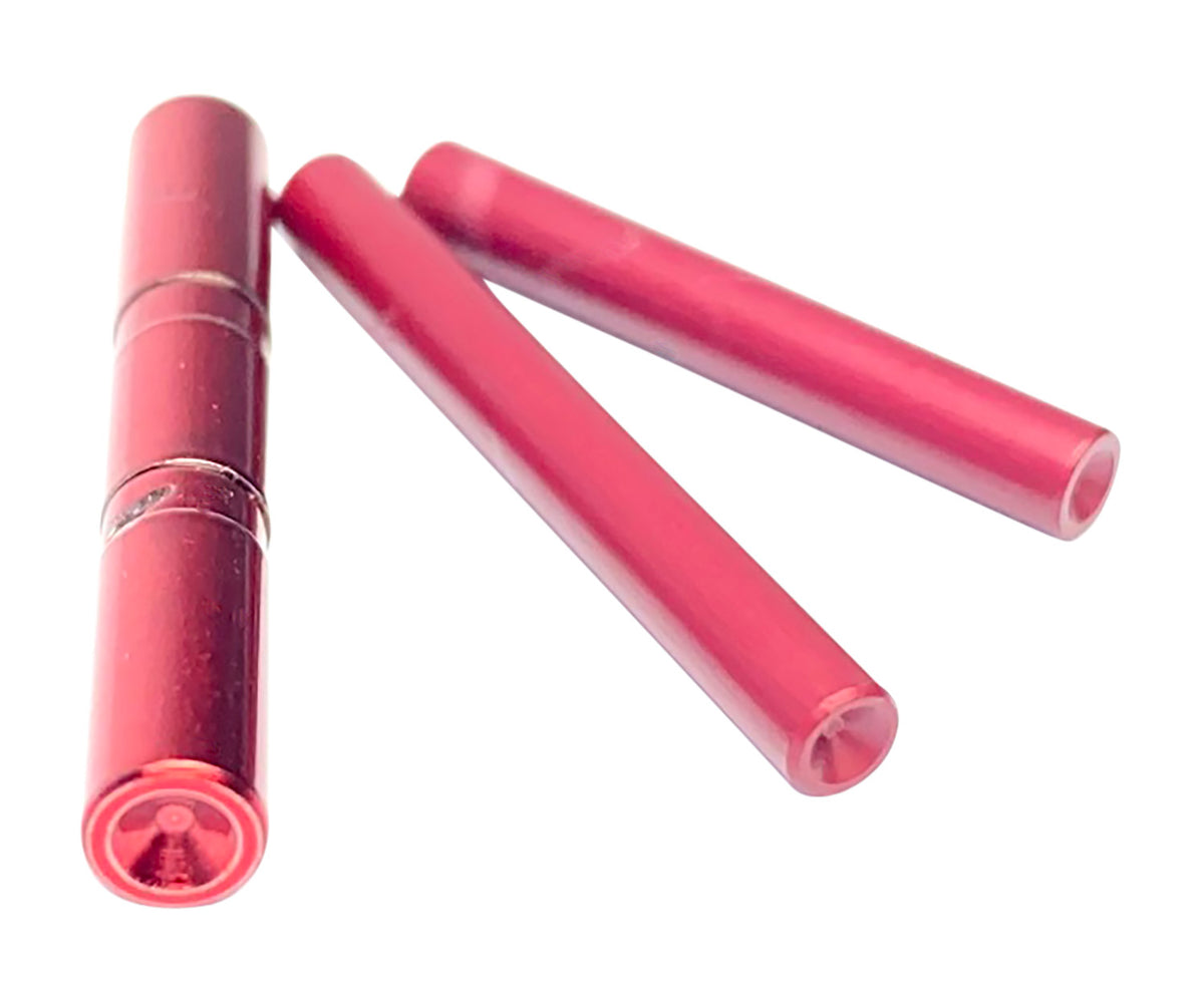 Cross Armory 3 Pin Set Dimpled Compatible with Glock Gen5 17/19/26/34 – Red Steel