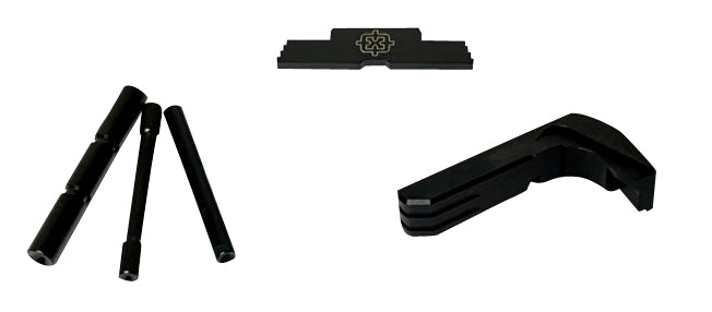 Cross Armory CRG4OKBK Extended 3-Piece Upgrade Kit Glock Gen4 Black