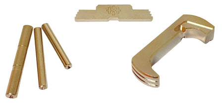 Cross Armory CRG5OKSV Extended 3-Piece Upgrade Kit Glock Gen5 Silver Anodized