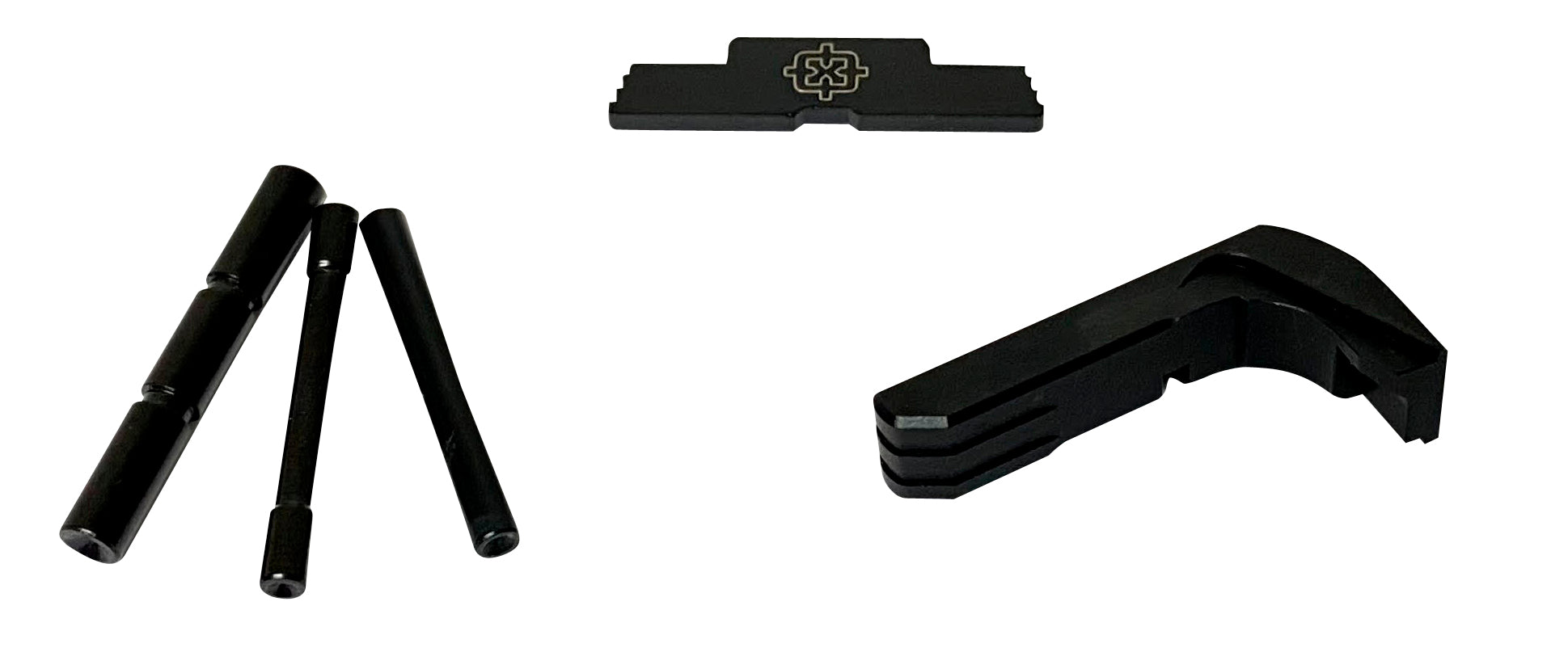 Cross Armory CRG5OKBK Extended 3-Piece Upgrade Kit Glock Gen5 Black