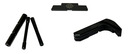 Cross Armory CRG5OKBK Extended 3-Piece Upgrade Kit Glock Gen5 Black