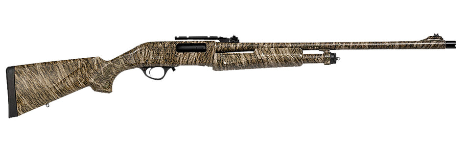 Escort HEFH4126TRBL Field Hunter Turkey .410 Gauge Pump Shotgun, 3" Chamber, 4+1, 26" Mossy Oak Bottomland Barrel
