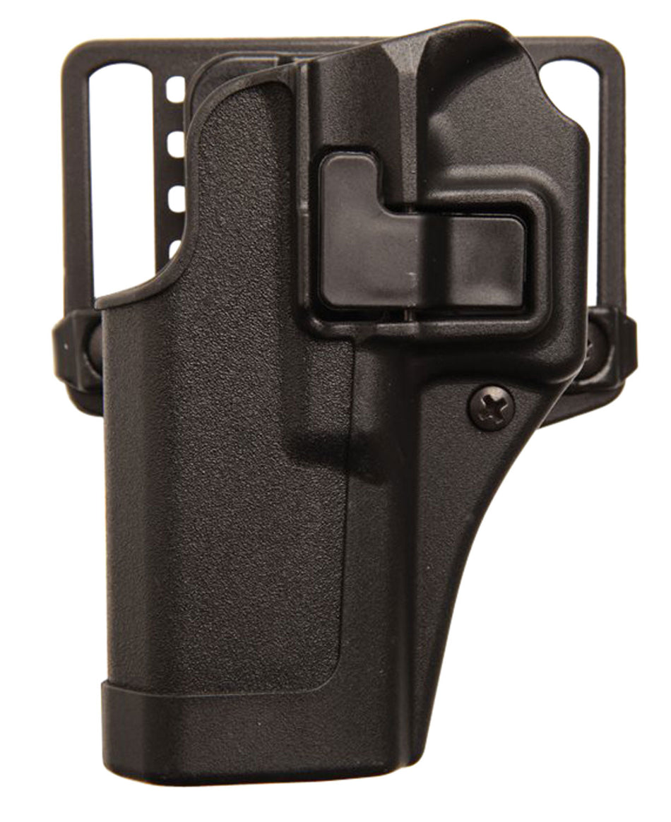 Blackhawk 410568BKL Serpa CQC Outside Waistband Holster Matte Black Polymer for Glock 43 Left Hand