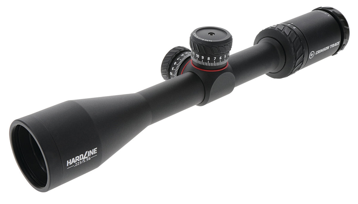 Crimson Trace 0101240 Hardline 3-9x40mm Black Anodized 1" Tube BDC .223/5.56 Reticle Illuminated