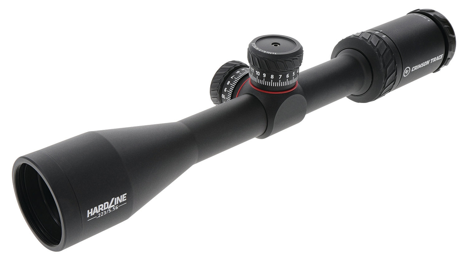Crimson Trace 0101240 Hardline 3-9x40mm Black Anodized 1" Tube BDC .223/5.56 Reticle Illuminated
