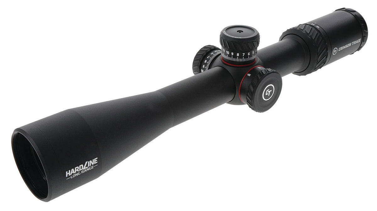 Crimson Trace 0101190 Hardline Black 4-16x42mm 30mm Tube BDC Long Range Reticle Scope
