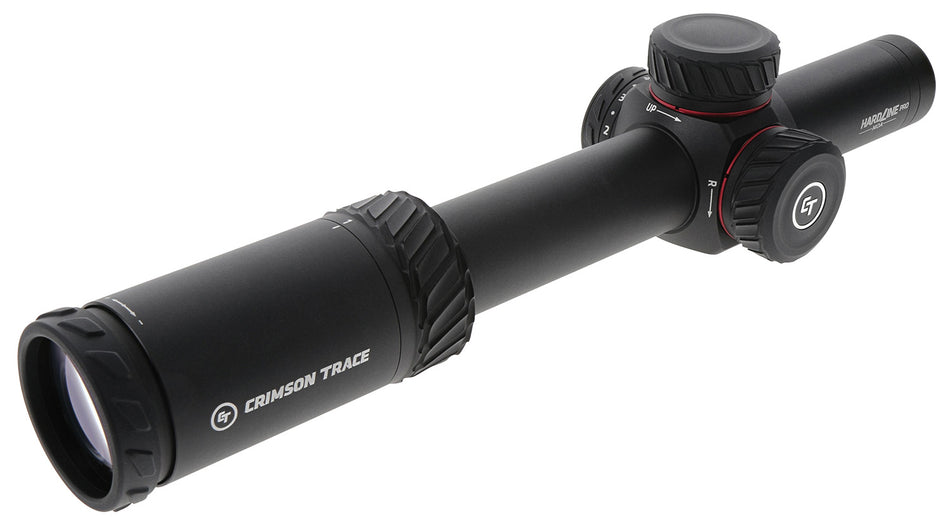 Crimson Trace 0101100 Hardline Pro 1-6x24mm Illuminated Competition Reticle Scope 30mm Tube