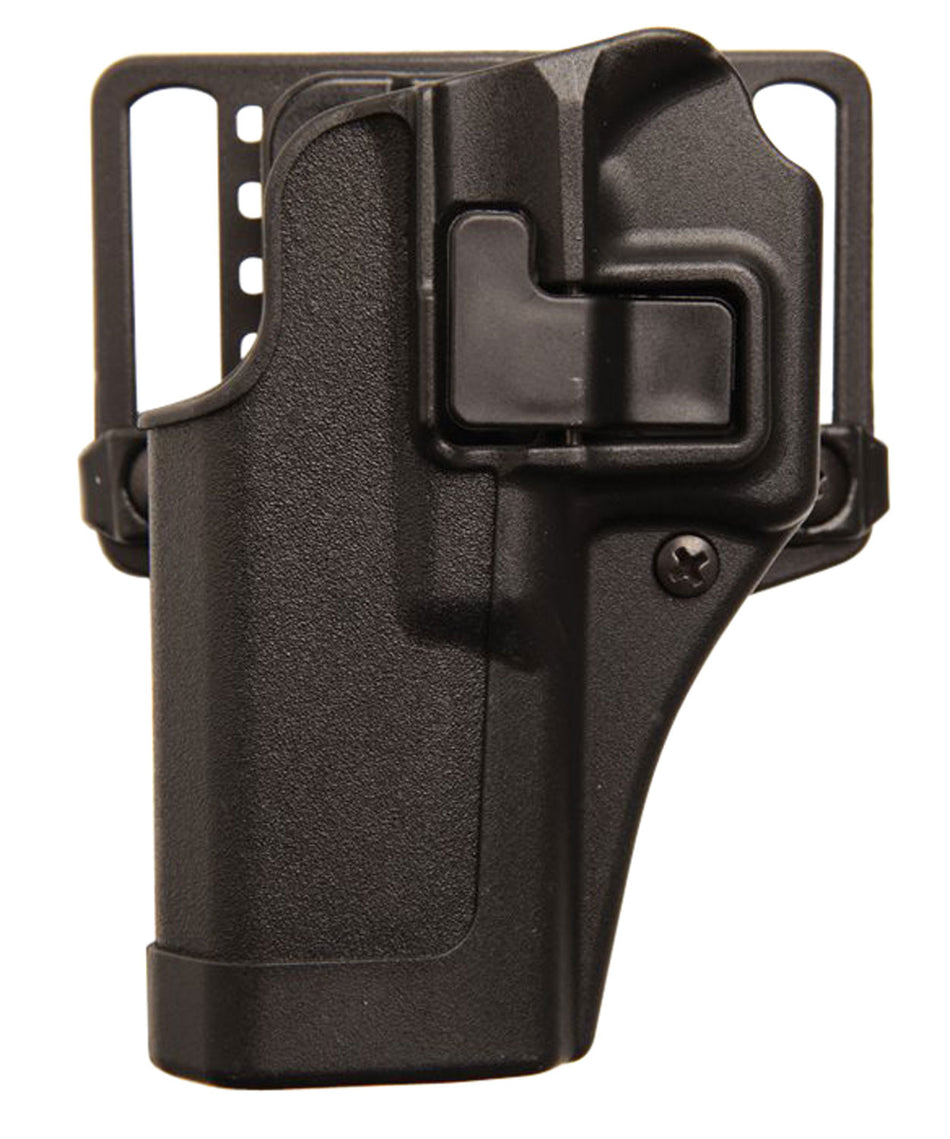 Blackhawk 410568BKR Serpa CQC Outside Waistband Holster Matte Black Polymer for Glock 43 Right Hand