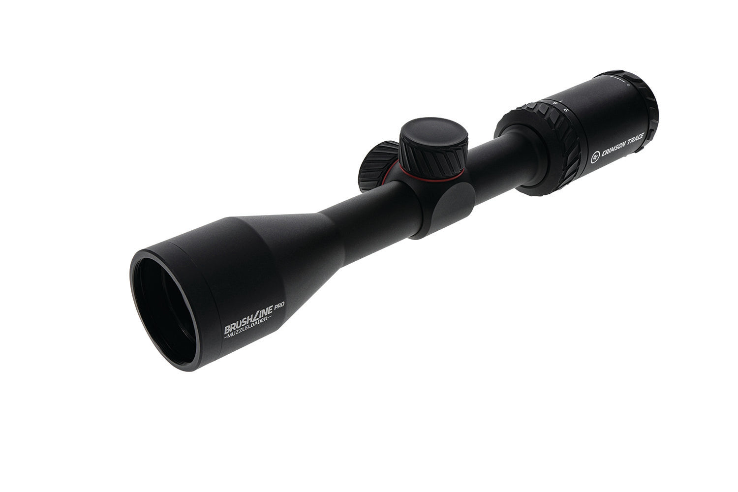 Crimson Trace 0101540 Brushline Pro Black 3-9x40mm 1" Tube BDC Muzzleloader Reticle Scope