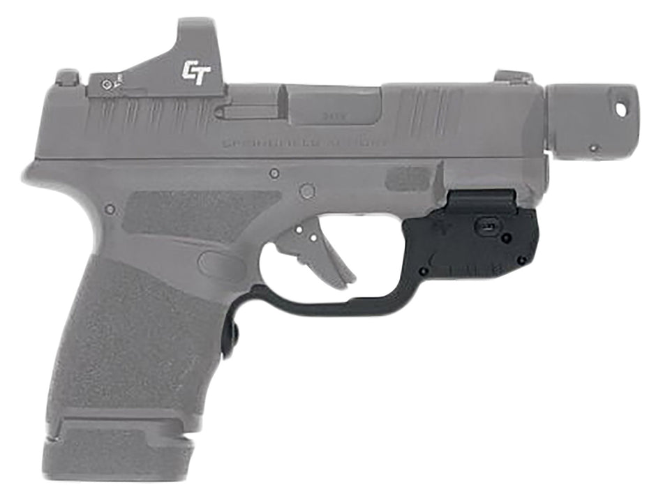 Crimson Trace Laserguard 0101820 Green Laser Sight for Springfield Hellcat, Black