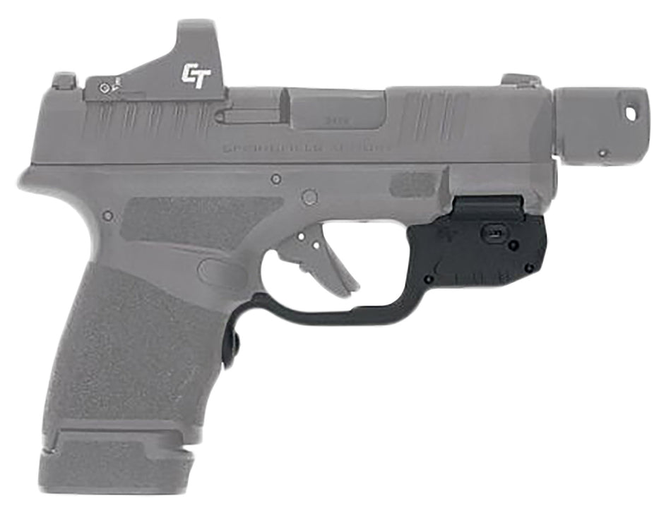 Crimson Trace Laserguard 0101830 Red Laser Sight for Springfield Hellcat, Black