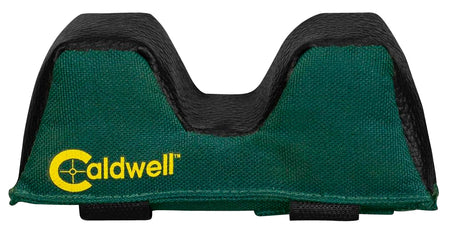 Caldwell 263234 Front Shooting Bag Filled Green 600D Polyester with Leather Padding