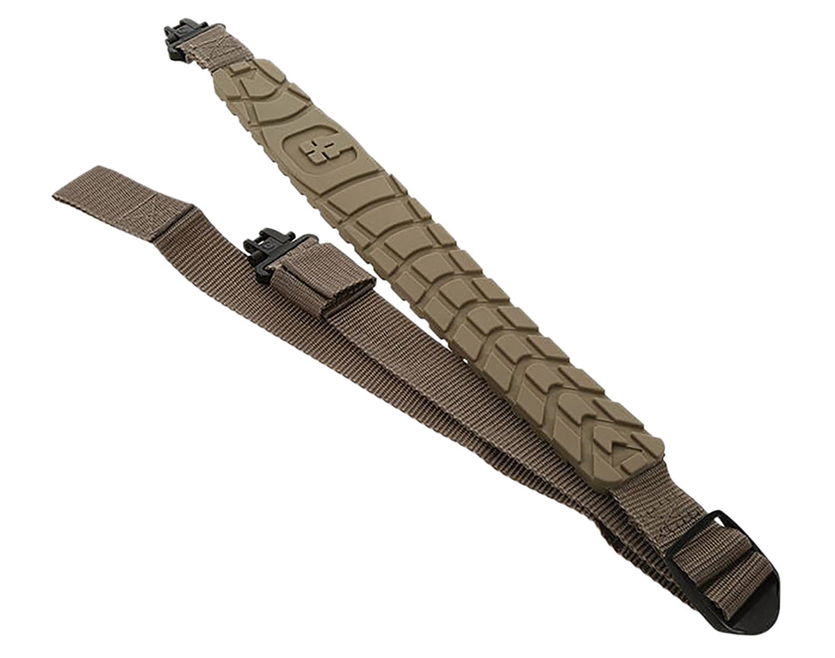Caldwell 1131996 Flat Dark Earth Max Grip Slim Adjustable Rifle Sling 20" to 41"