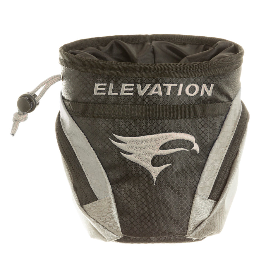 Elevation Core Silver Archery Release Pouch with Dual Storage Pockets