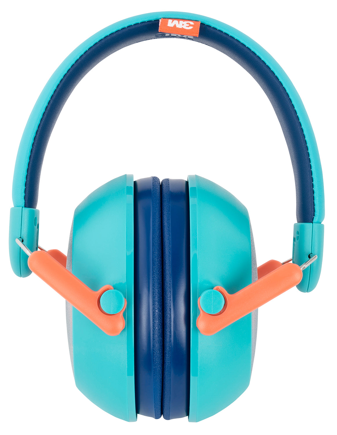 Peltor PKIDSPTEAL Kids Plus Over-the-Head Hearing Protector 23 dB NRR Teal Earcups and Headband