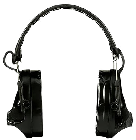 Peltor MT20H682FB09SV SwatTac V 23 dB NRR Over-Head Electronic Hearing Defender Black