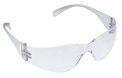 Peltor Virtua Safety Glasses Clear Polycarbonate Lens Clear Frame Wraparound 100 Per Case