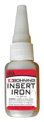 Bohning 1oz Insert Iron Adhesive for Arrow Points & Inserts