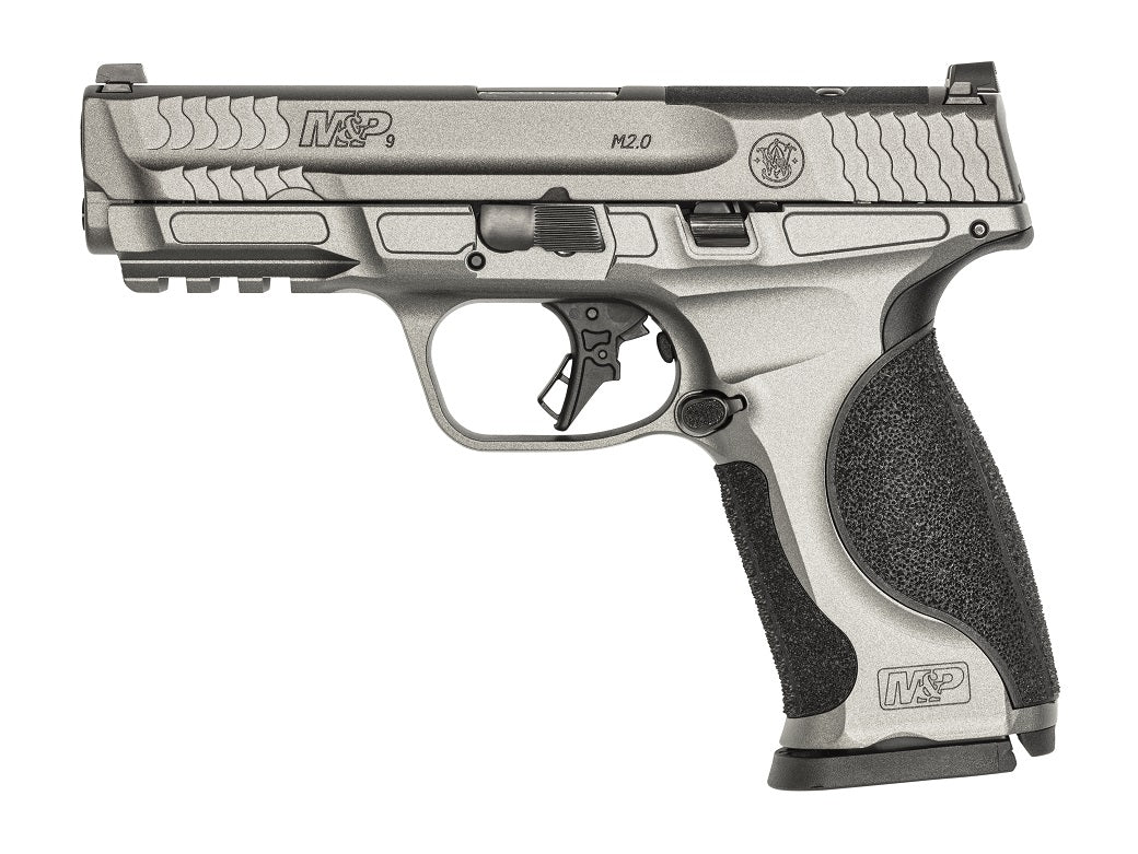 Smith & Wesson M&P M2.0 Full-Size 9mm 10+1 4.63" Optic-Ready Pistol - Gray